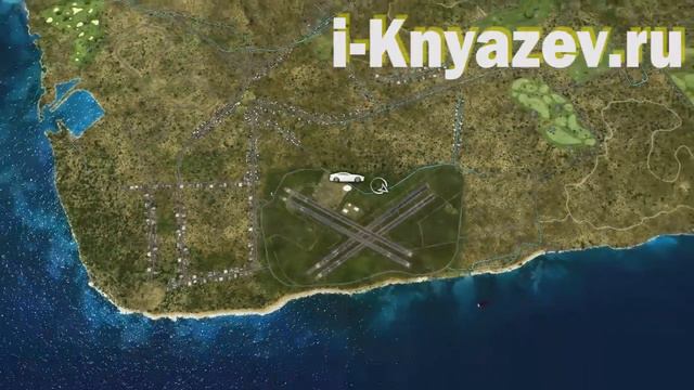 TDU2: Въезд в аэропорт / Entrance to a airport | Hawaii (south-west) смотреть онлайн