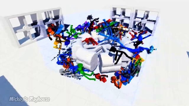 Fun with Ragdolls: Crazy & Satisfying Actions - Episode 21 смотреть онлайн