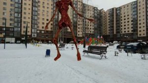 Сиреноголовый и Картун Кэт в городе  SCP монстры