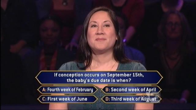 Millionaire - Pregnant Woman's Downfall is a Pregnancy Question (Apr. 5, 2012) смотреть онлайн