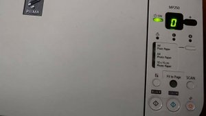 Как сбросить счетчик отработанных чернил - "памперс" в принтерах Canon MP250, MP280