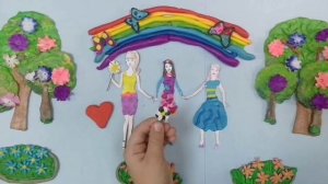 мультфильм своими руками с днем мамы .mp4