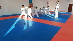 Аттестация на белый пояс КАРАТЭ ДО у Святослава/ Школа олимпийского каратэ Нурсултан (Астана)