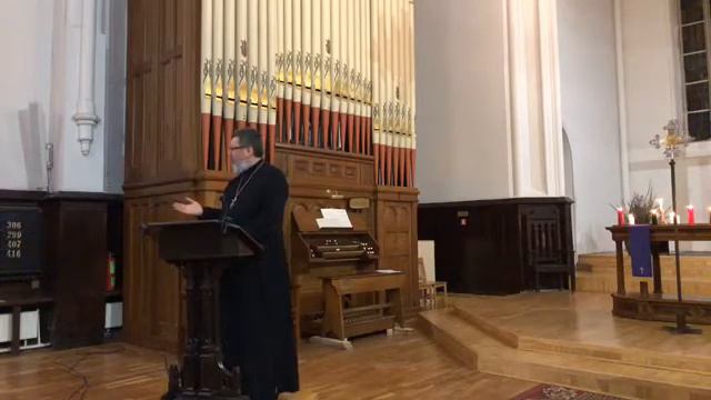 Вечер Созерцания в англиканской церкви 5 марта смотреть онлайн