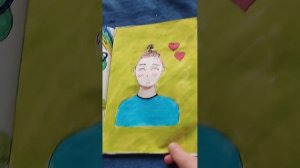 обзор на мою тетрадь для рисования ?
