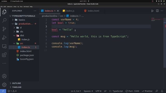 Learn TypeScript Now! - From Absolute Beginner to Pro. | Data Types In TypeScript | p2