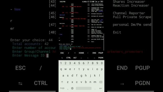 Telegram post reaction increase || telegram reactions || Telegram members adder #telegram смотреть онлайн