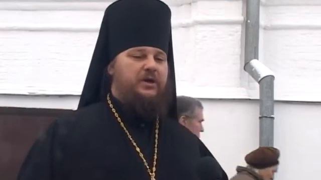 Освящение Никольского храма (ж/д вокзал) в г. Буй. Запись от 14.12.2015 г. смотреть онлайн