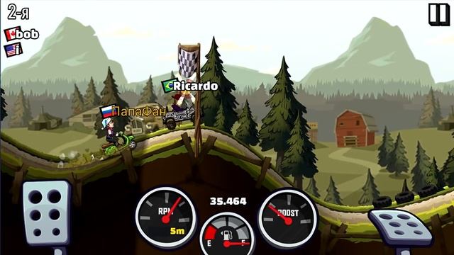 HILL CLIMB RACING 2 #6 Дурацкие тачки ГОНКИ прохождение игры смотреть онлайн