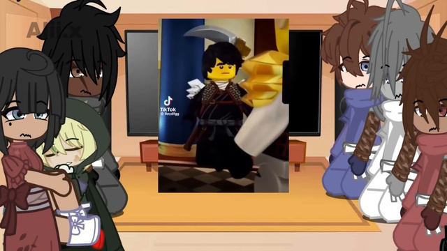 Past Ninjago react to the Green Ninja||ninjago||GCRV|| смотреть онлайн