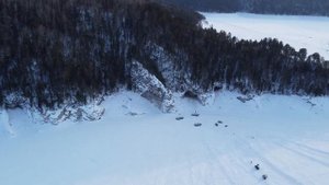 Красноярское море. Зима 2023