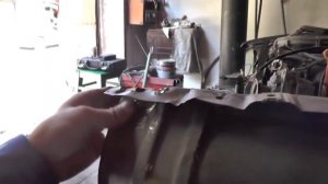 Вытягиваем ланжерон AUDI 80 ч  #2 лобовой удар