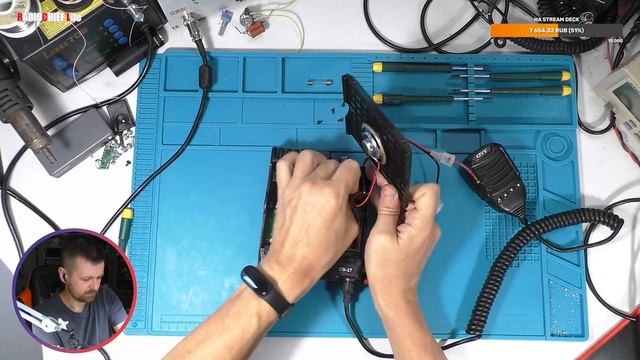 ?♂️ Продолжаем ремонт ICOM IC-7300 (часть 2) неудачно заказанный стабилизатор - СТРИМ