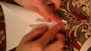 Как сделать самолет из бумаги "Скат" / Origami airplane "Ramp"
