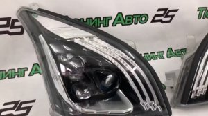 Фары диодные на toyota land cruiser prado 120
