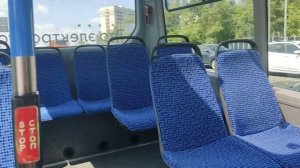 Электробус ГАЗель e-City на 883 маршруте