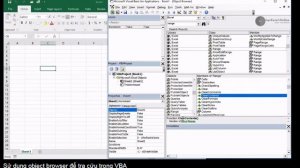 3 46  Su dung Object browser de tra cuu trong VBA  Su dung Object browser de tra cuu trong VBA
