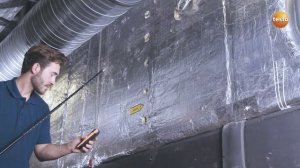 Измерение объёмного расхода в воздуховодах с testo 440