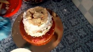 Простой способ украшения торта одной насадкой Наталья Торт Sweet stories.