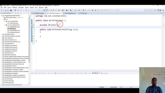 Adapter Design Pattern in java (Practical)
