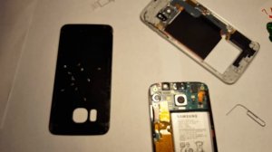 Чистим мутную переднюю камеру на Samsung Galaxy s6 edge