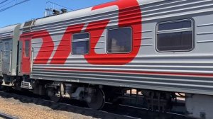 ТЭП70БС-0146 Прибывает на станцию Тула-1 Курская с поездом 480С Сухум—Санкт-Петербург.