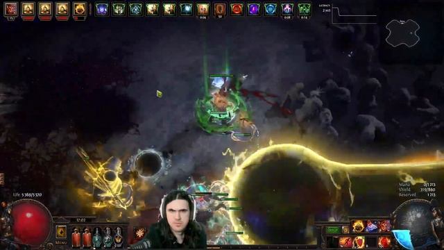 Неистовый дух Страж против Убер УБЕР древнего || Path of exile SRS Guardian 3.22 смотреть онлайн