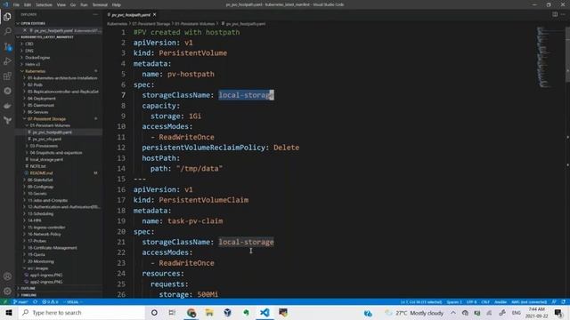 Kubernetes Persistent Volumes - Part1 смотреть онлайн