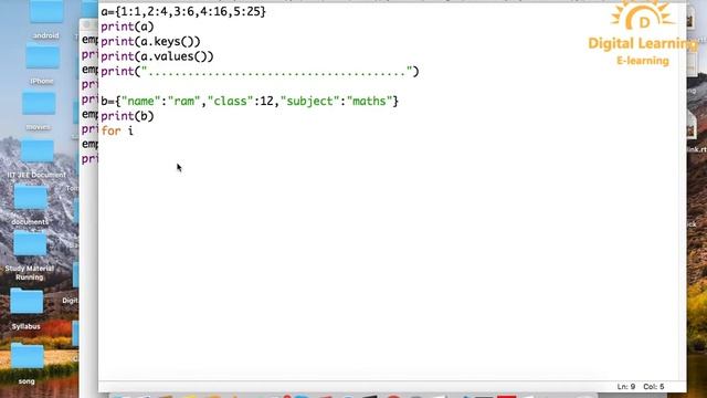35 Python Access Dictionary Key And Values | Online Training Download app from below link