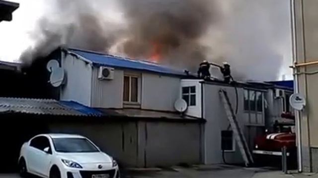 Пожар в саратове