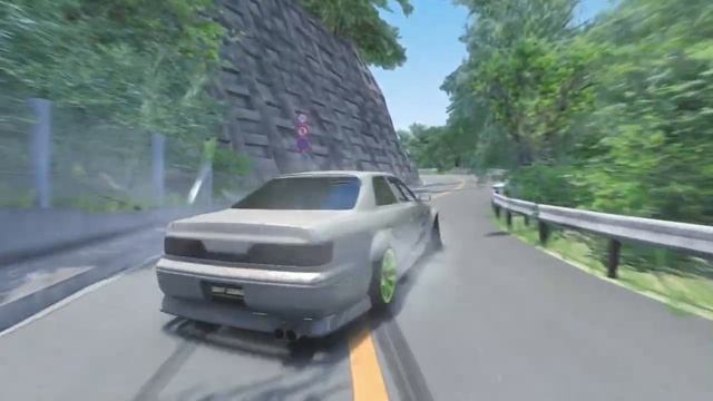 Toyota Mark II JZX100 Drift at Mount Futatabi | Assetto Corsa смотреть онлайн