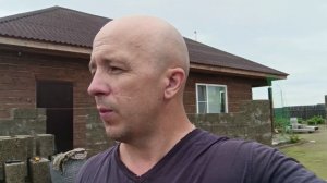Гараж, возведение стен из арболита, кладка арболита, гараж из арболита, самостройщик.