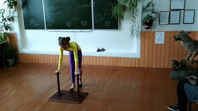 С днём учителя . Эквилибр на стоялках