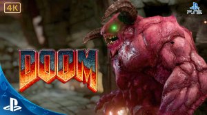 DOOM(2016).Святилище Кадингир.Прохождение Сюжета.4K.Sony PlayStation 5.PS5.🎮