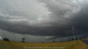 Dec 3rd Supercell lightning 2016 Beaudesert, QLD Australia