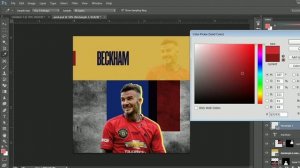 Create Sport Poster Design Using Photoshop | Blend Modes | Brush Tool | Photoshop Tutorial