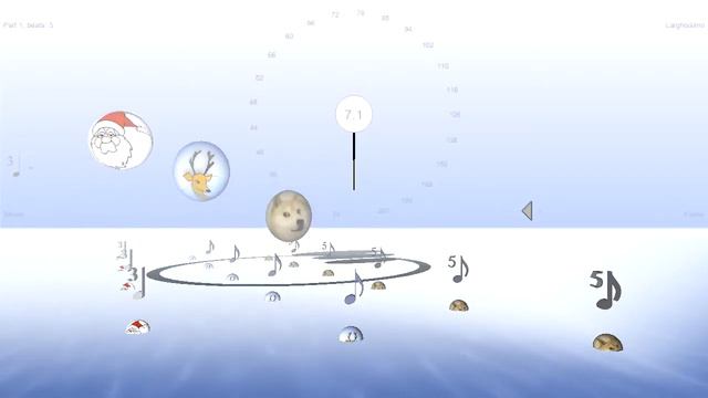 Wow Such Bounce! - Bouncing Doge, with Sleighbells, Santa, & Reindeer - Bounce Metronome Pro смотреть онлайн