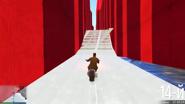 СУМАСШЕДШИЕ ГОНКИ НА НОВОМ БАЙКЕ ЗА 2 500 000$ В GTA 5 ONLINE 1 смотреть онлайн