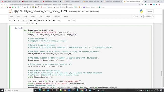 Tensorflow 2.3.x Object Detection Python Implementation 2020 || SSD MobileNet || Easiest Explanatio