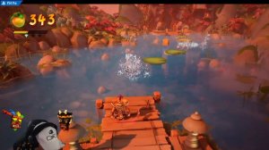 Crash Bandicoot 4: Все ящики (уровень 4-2 "Беготня с препаратами")