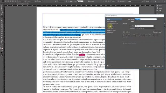 Урок — о том, как выделить отдельные слова в InDesign c и без GREP