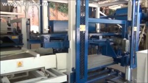 Линия производства тротуарной плитки. Вибропресс QT10-15..