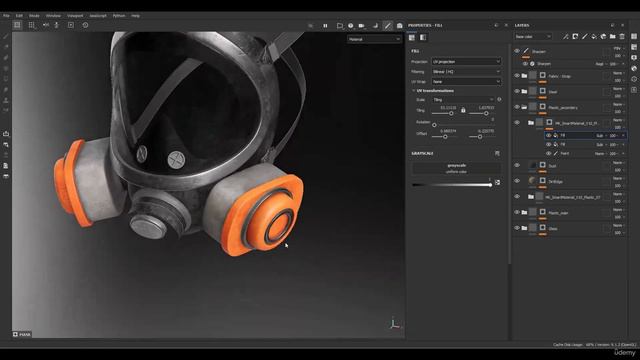 5. How To Texture a Gas Mask in Substance Painter