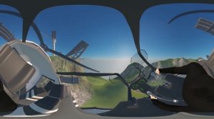 Атака на титанов c воздуха - VR 360