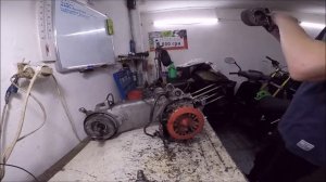 Китайский BWS 157QMJ ЗАСТУЧАЛ движок ч.1