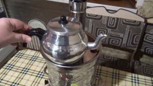 Самовар турецкий на дровах (semaver) "Bayraktar"