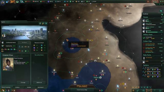 Let's Play Multiplayer Stellaris #4 Expansionism