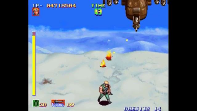 Shock troopers arcade walkthrough (mountain) смотреть онлайн