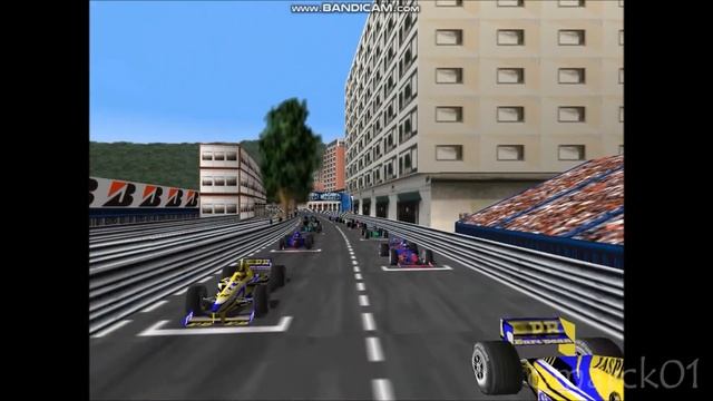 Monaco Grand Prix Racing Simulation 2 N64 (intro)