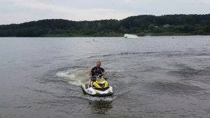 BRP 2017 SEA-DOO RXP X 300RS и буи на Дубровском водохранилище